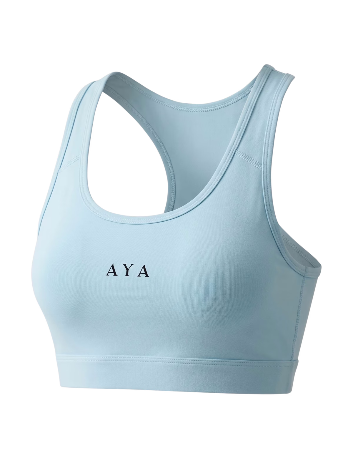 CONTOUR Crop Bra · Azul Celeste en color Azul Celeste - Miniatura de prenda | AYA