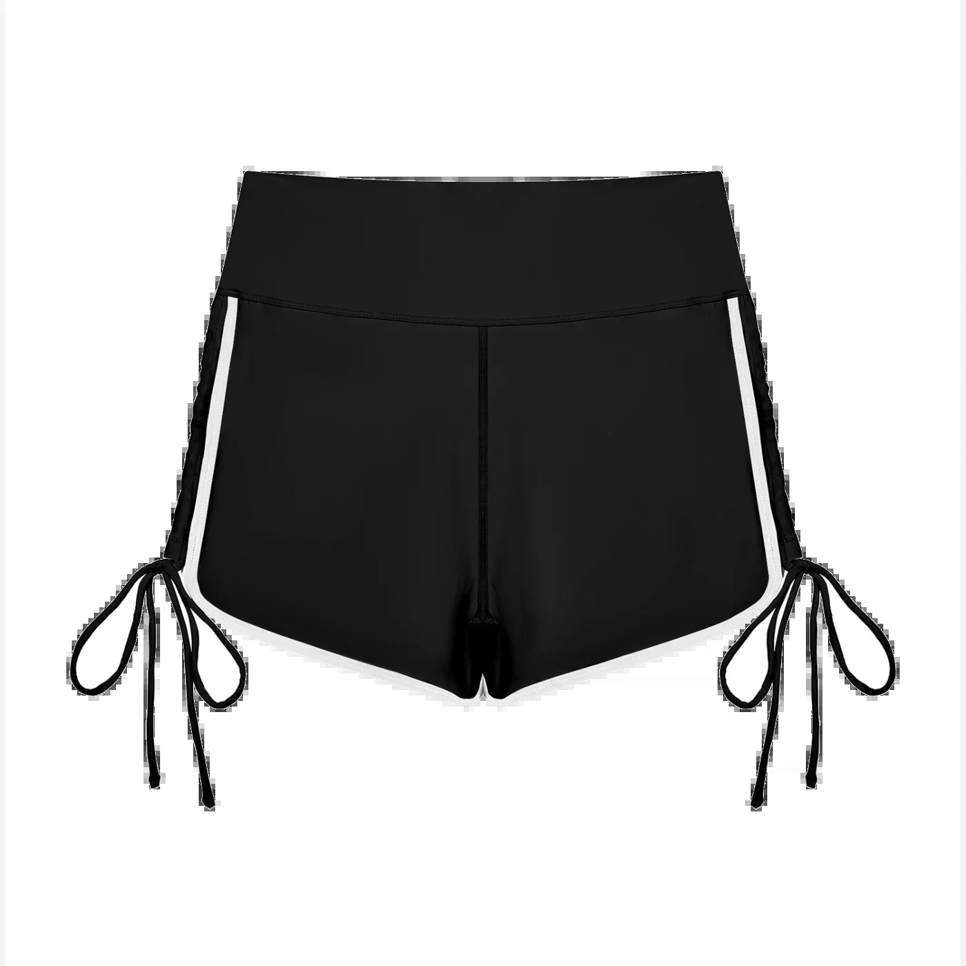 SCULPT Short Biker Color Block · Negro en color Negro - Vista posterior y espalda | AYA
