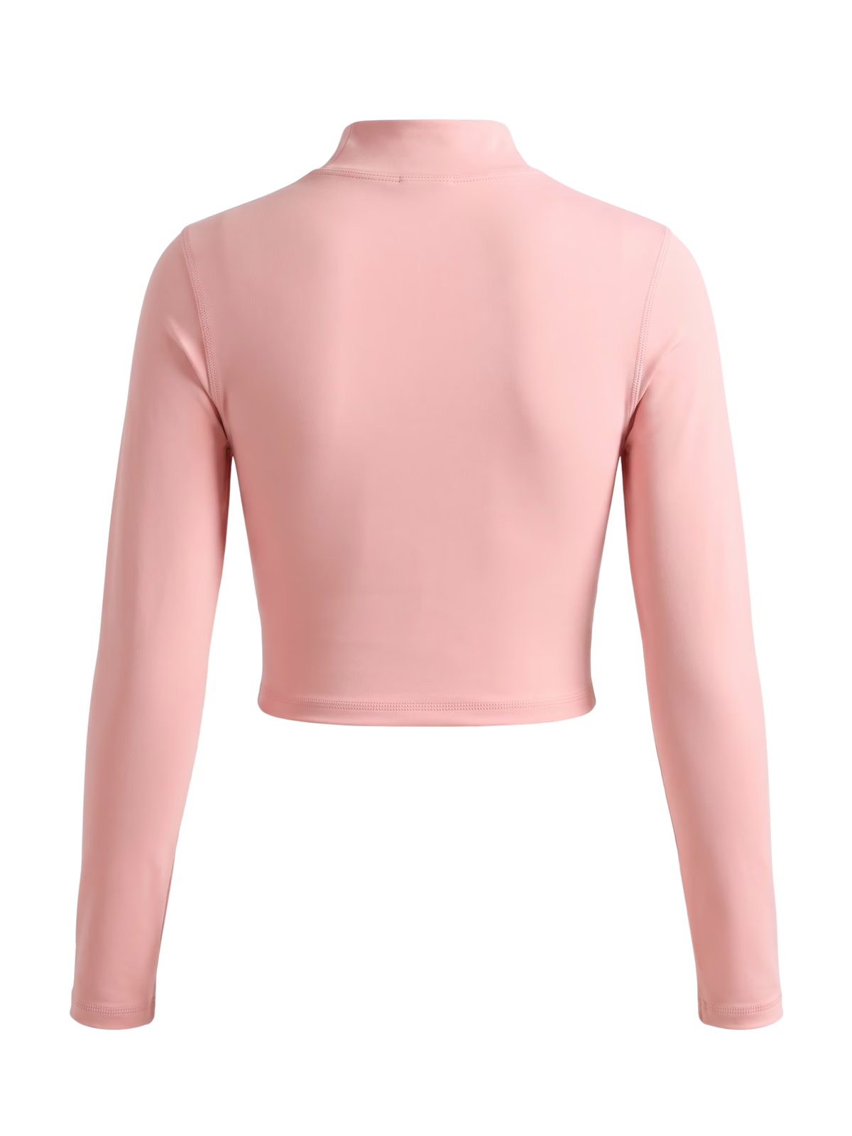 ATELIER Chaqueta Crop Zip · Negro en color Negro - Vista posterior y espalda | AYA