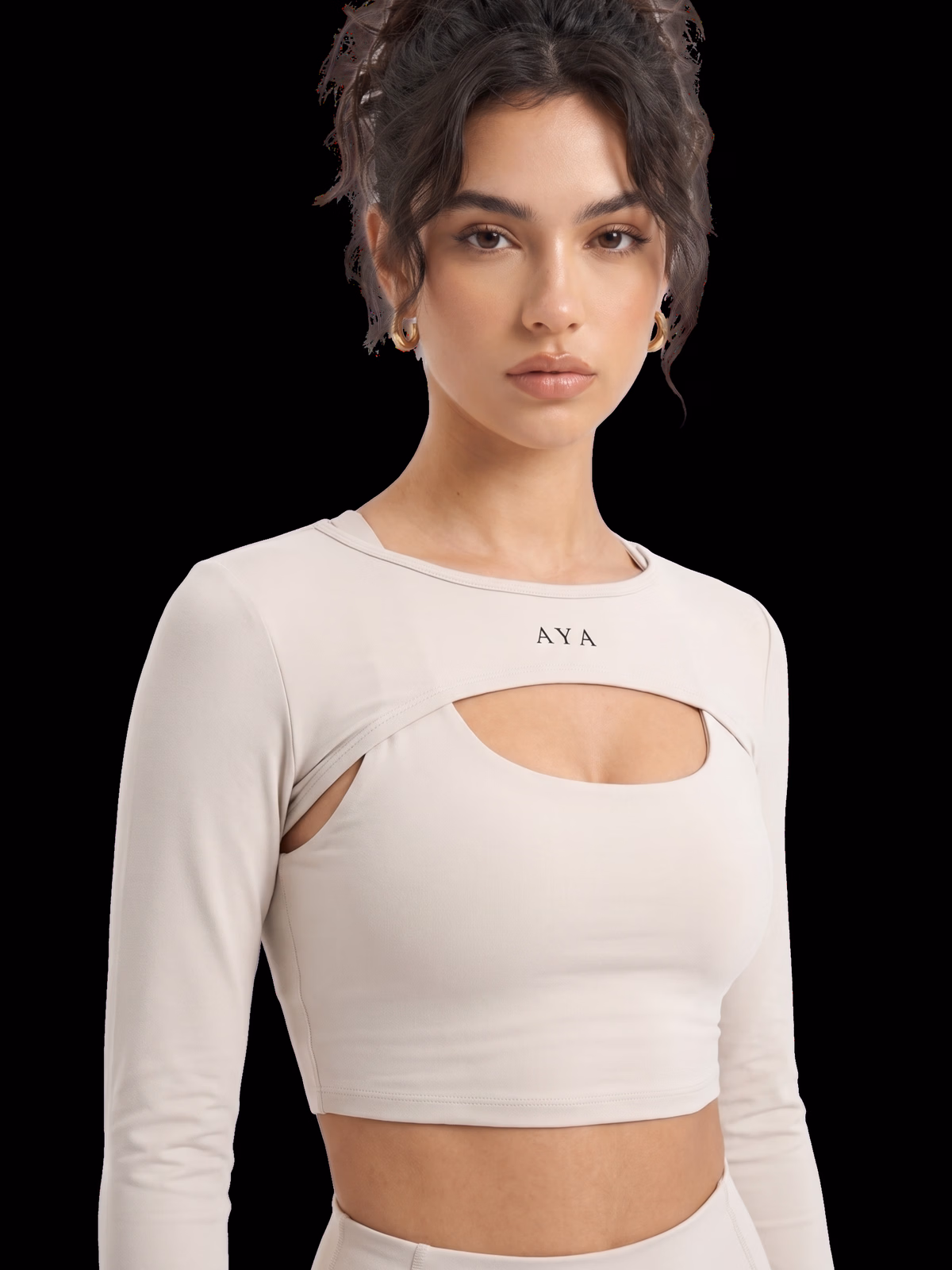 Noir Ease Shrug - Vista Editorial 1