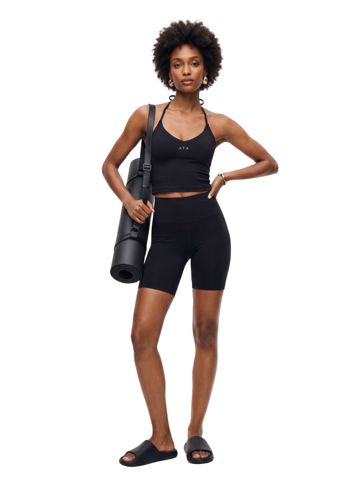 Noir Arc Halter - Vista Editorial 5