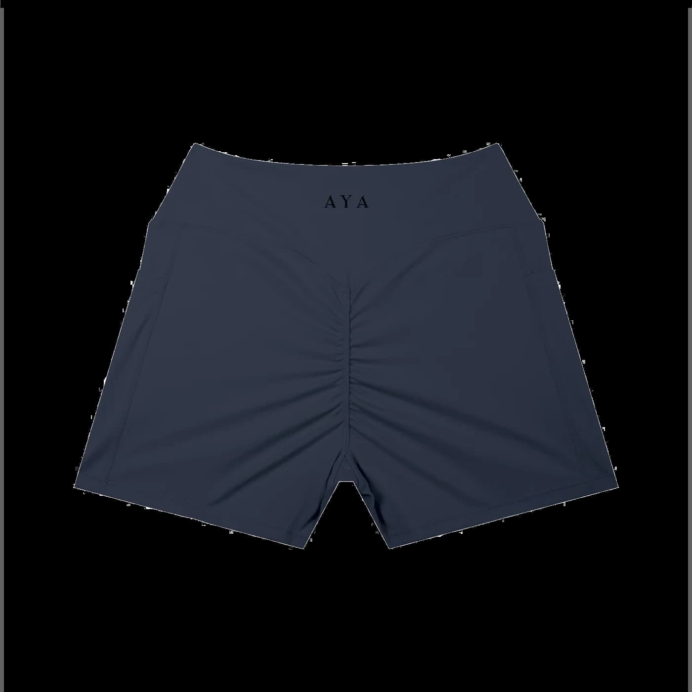 Women’s High Rise Pocket Yoga Shorts - Vista Editorial 6