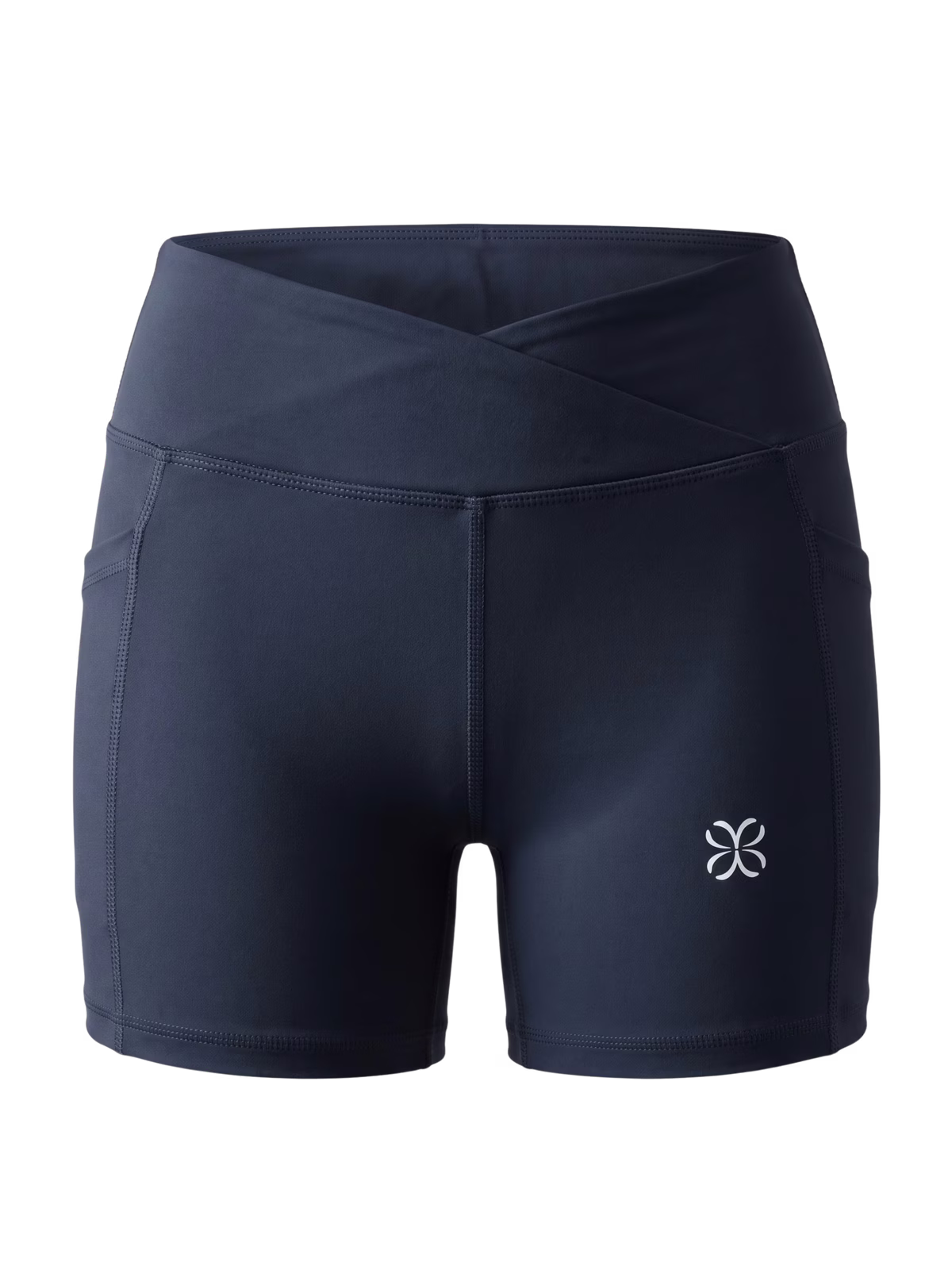 SCULPT Short Studio con Bolsillo · Azul Marino en color Azul Marino - Puesta en modelo en movimiento | AYA