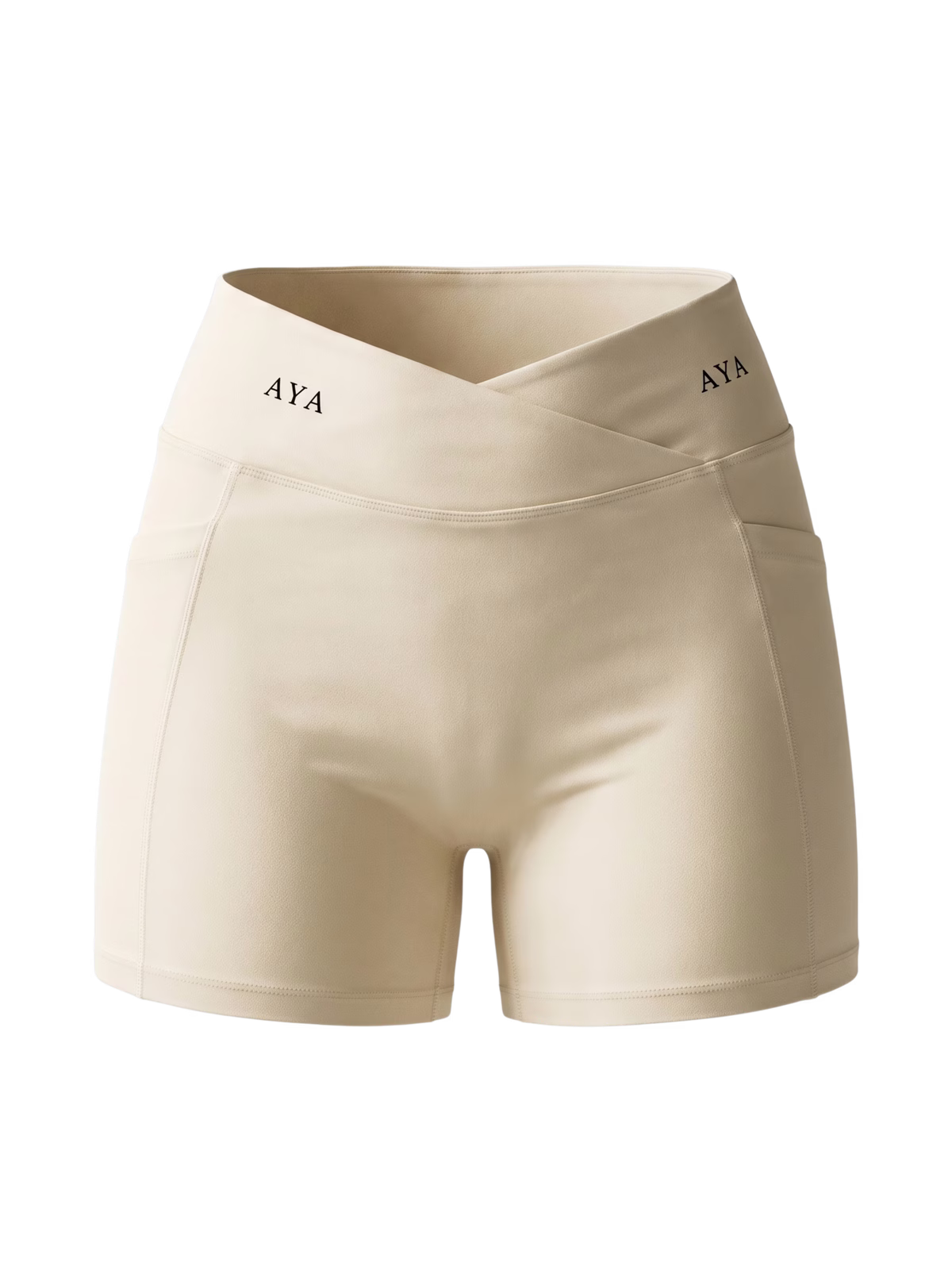 SCULPT Short Técnico con Bolsillo · Albaricoque Claro en color Albaricoque Claro - Puesta en modelo en movimiento | AYA
