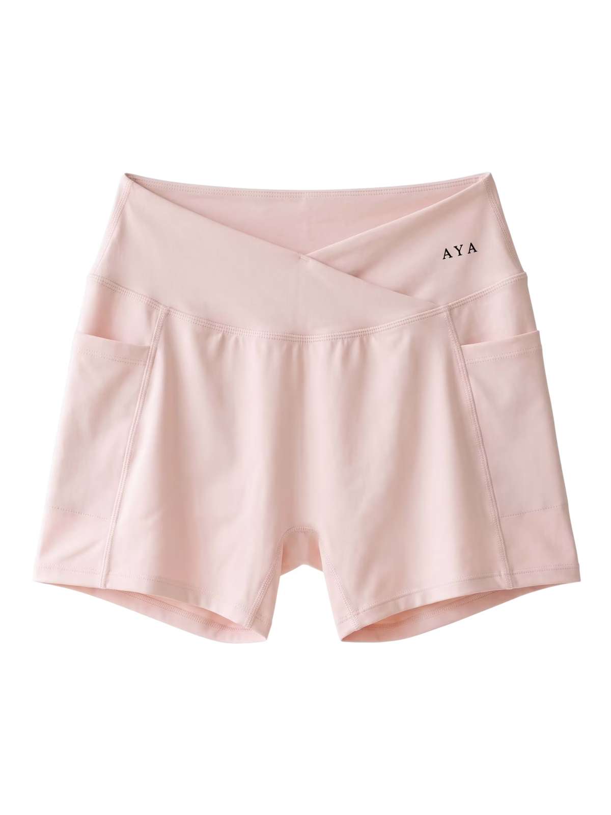 SCULPT Short Técnico con Bolsillo · Rosa Palo en color Rosa Palo - Puesta en modelo en movimiento | AYA