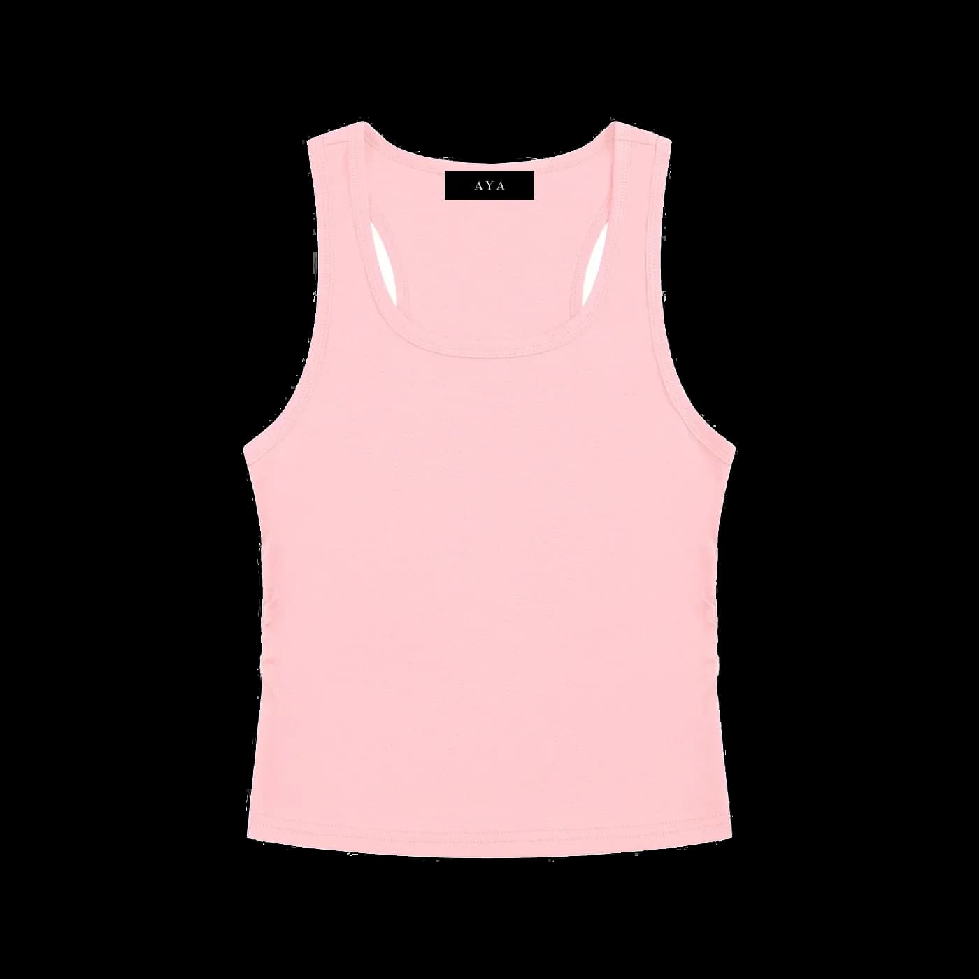 Rose Frame Ruched Tank - Vista Editorial 1