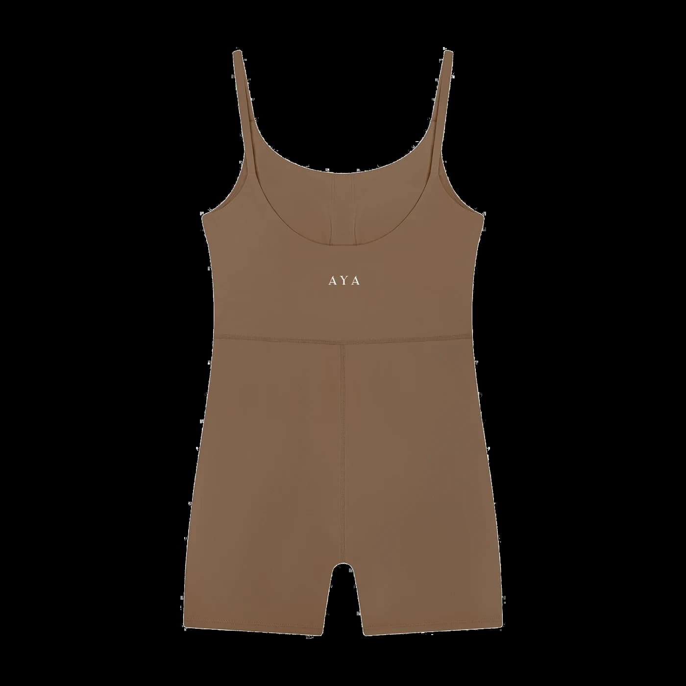 Women’s U-Neck Yoga Romper - Vista Editorial 2