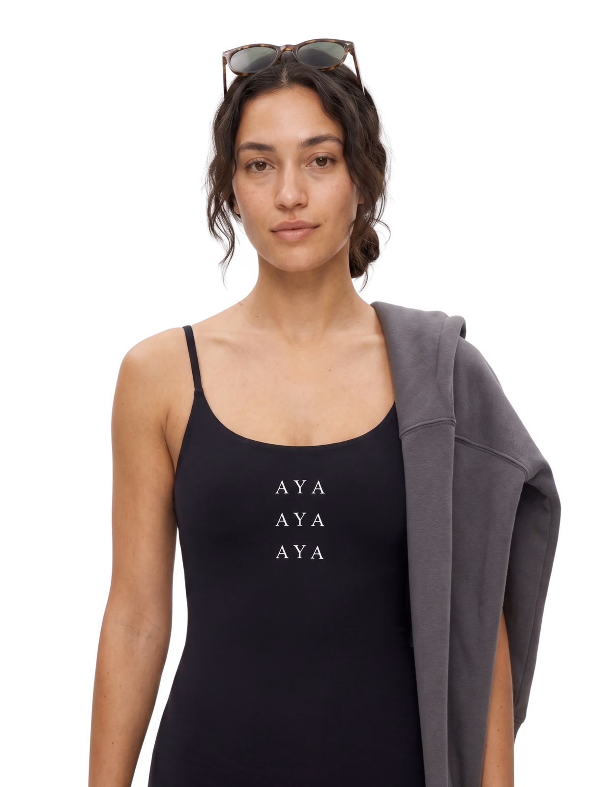 Noir Arc Romper - Vista Editorial 2