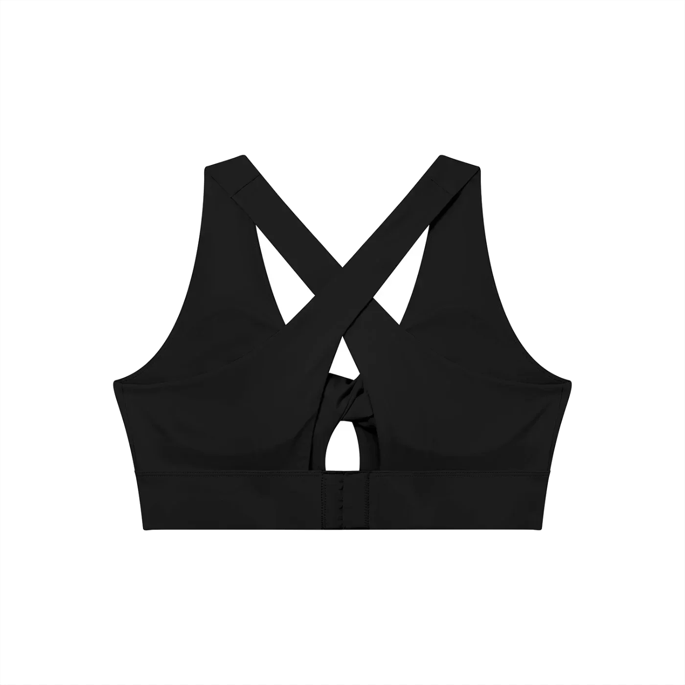 Women's Twist Front V-Neck Sports Bra - Vista Editorial 6