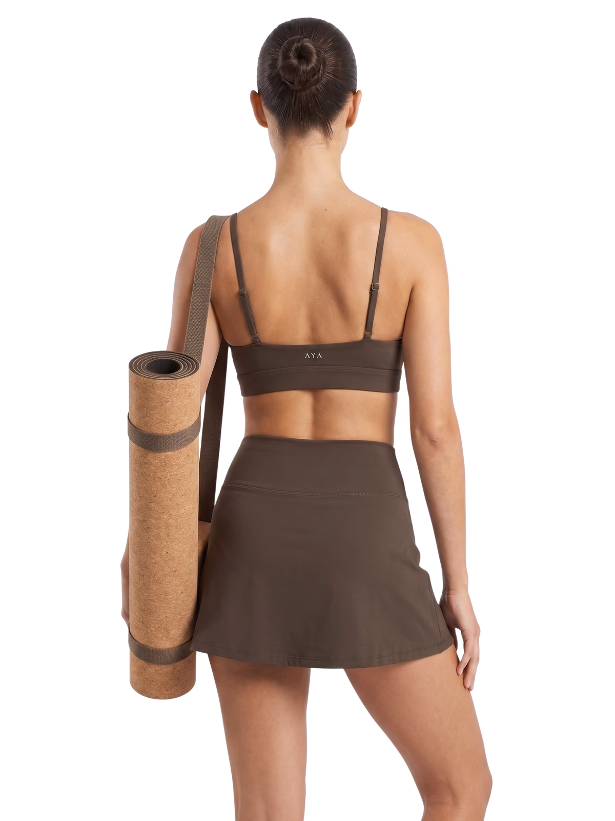 Women’s Cropped V-Neck Sports Bra - Vista Editorial 3