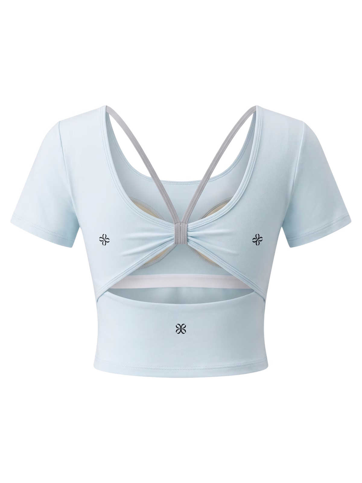 AURA Camiseta Bicolor Contraste - Vista posterior y espalda | AYA