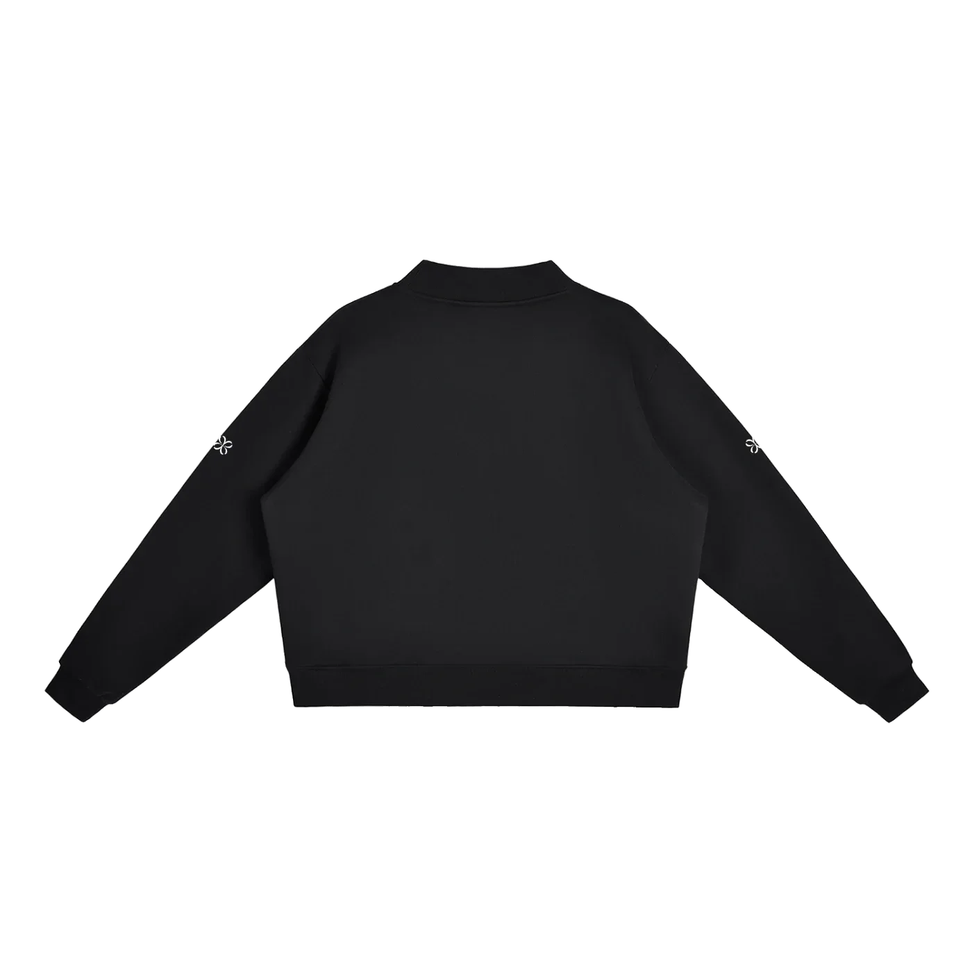 HORIZON Fleece Mock Neck Crewneck - Vista posterior y espalda | AYA
