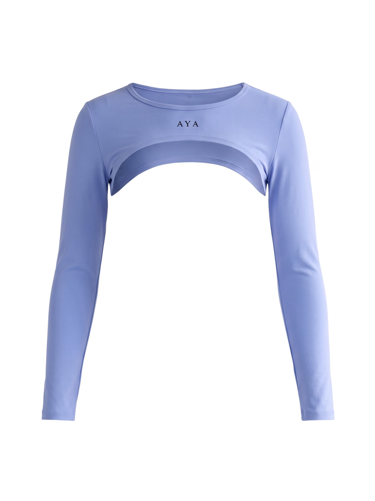 SCULPT Cutout Performance Bolero Deportivo - Vista frontal de estudio | AYA