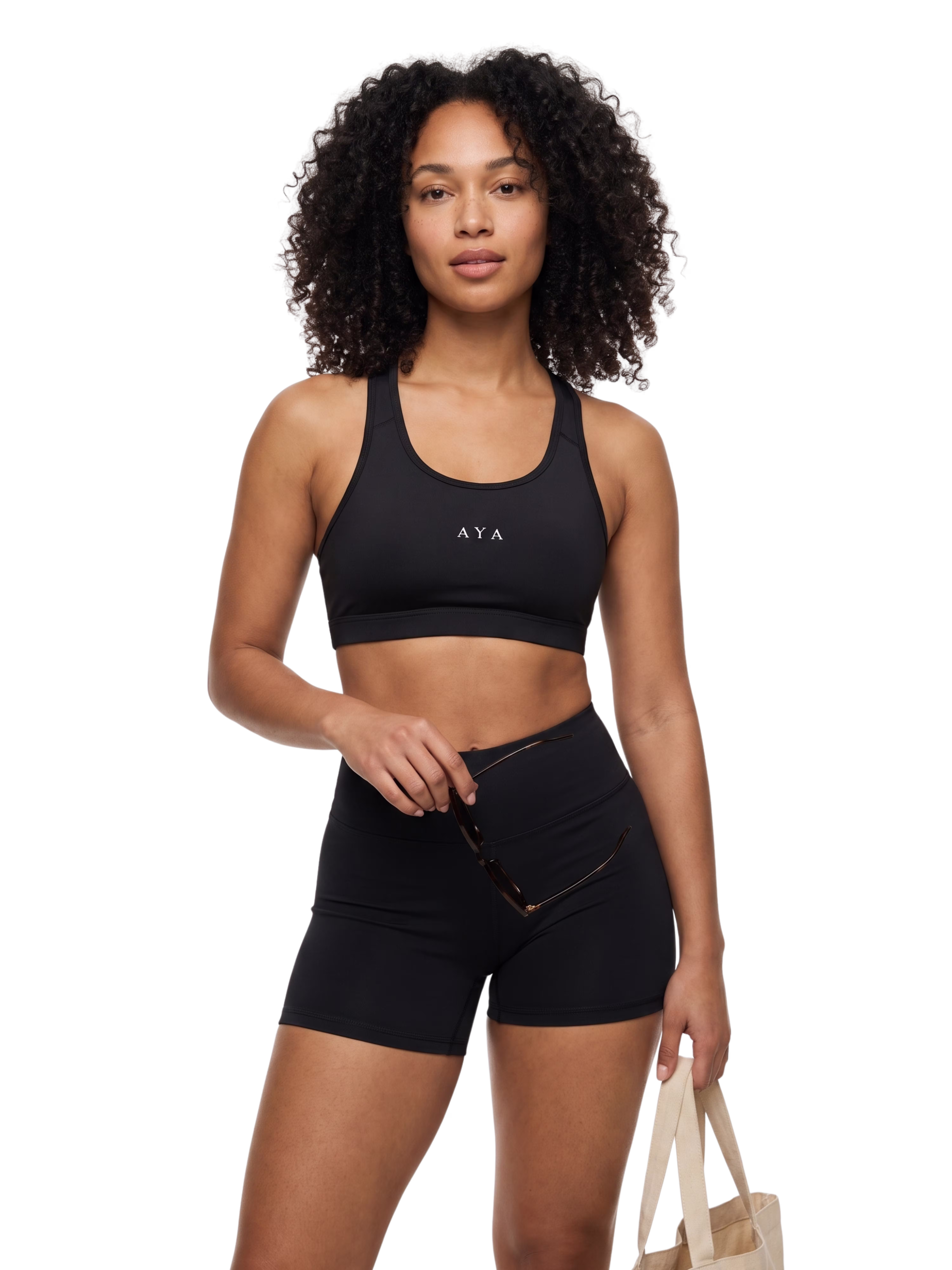 Women's Cropped Sports Bra