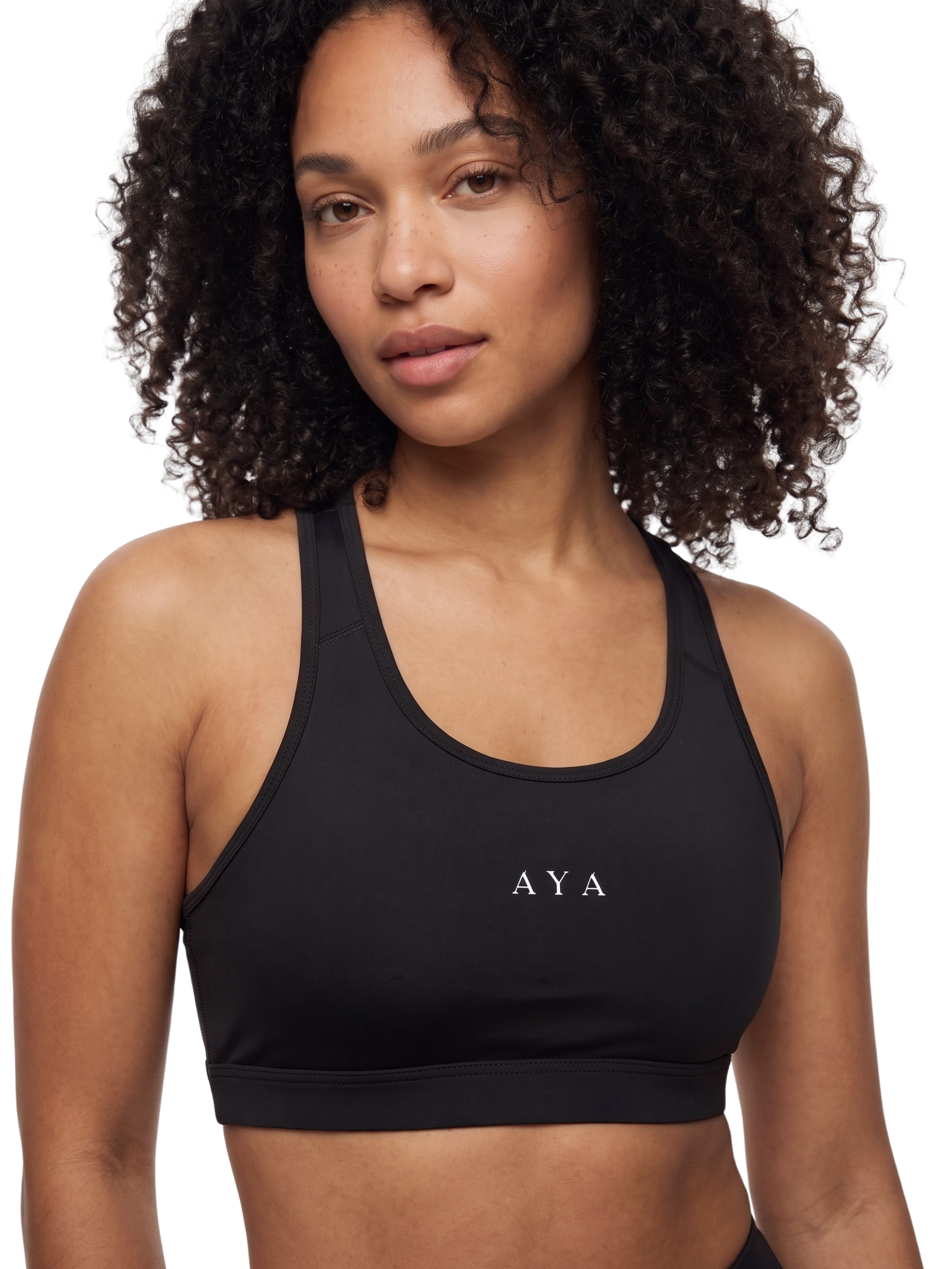Women's Cropped Sports Bra - 6