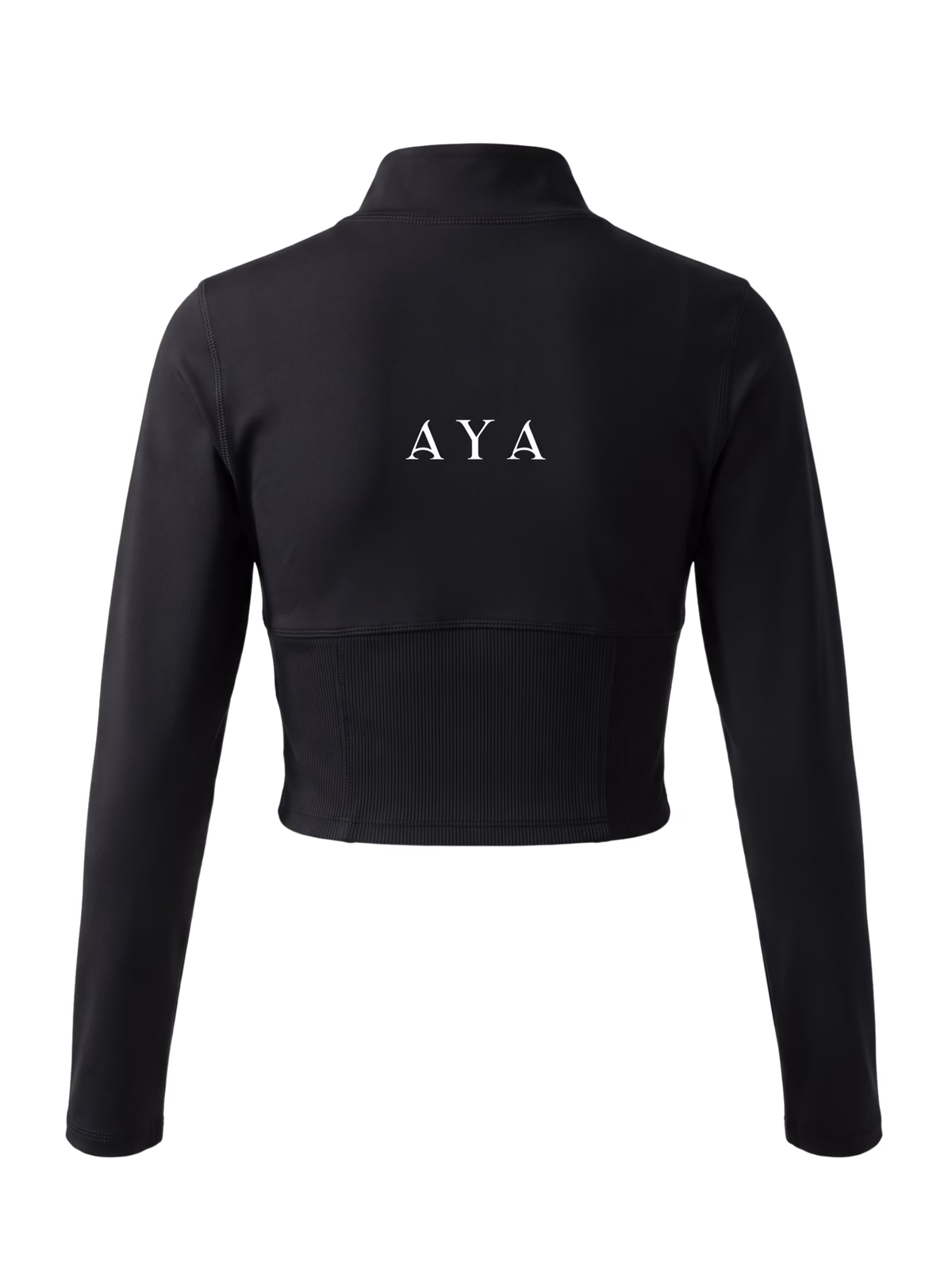 ATELIER Zip en color Negro - Vista posterior y espalda | AYA