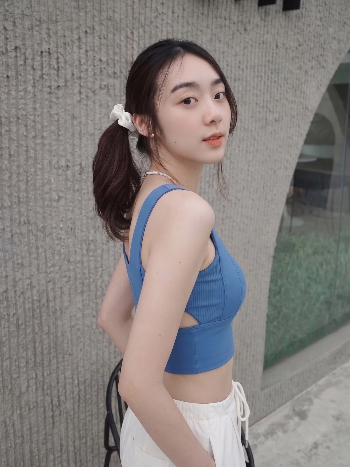 Women's Yoga Crop Tank Top - view 1