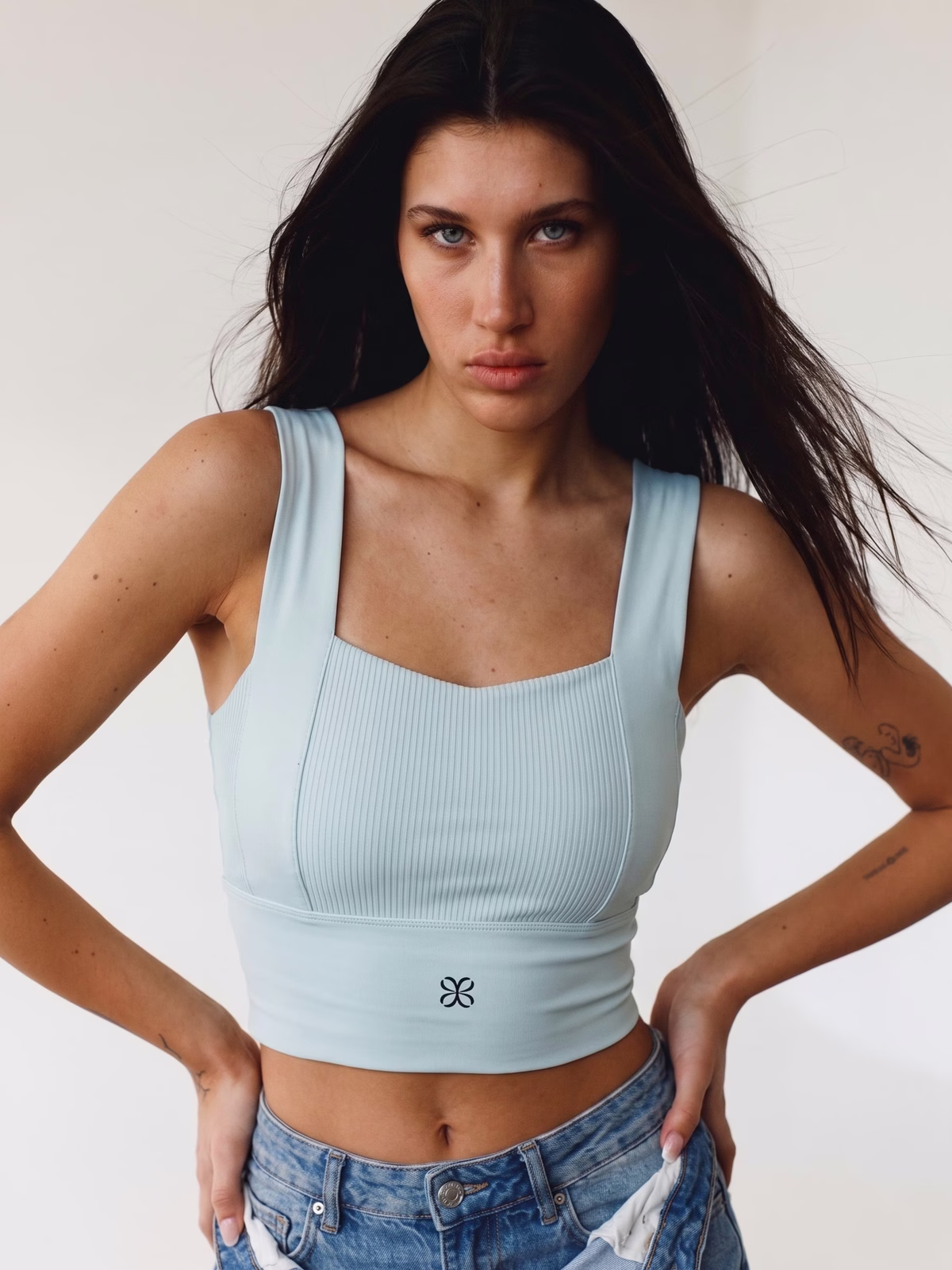 Women's Yoga Crop Tank Top - view 1