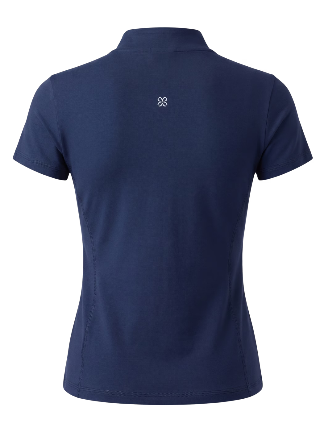 Yoga Quarter-Zip Mock Neck T-Shirt - Vista posterior y espalda | AYA
