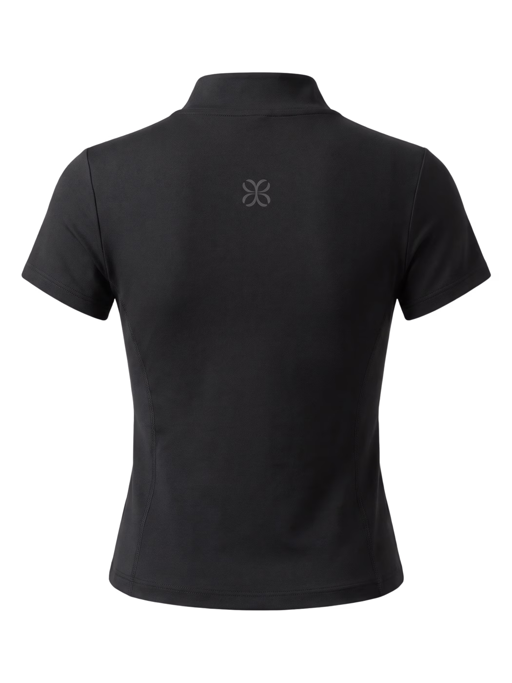 Yoga Quarter-Zip Mock Neck T-Shirt - Vista posterior y espalda | AYA
