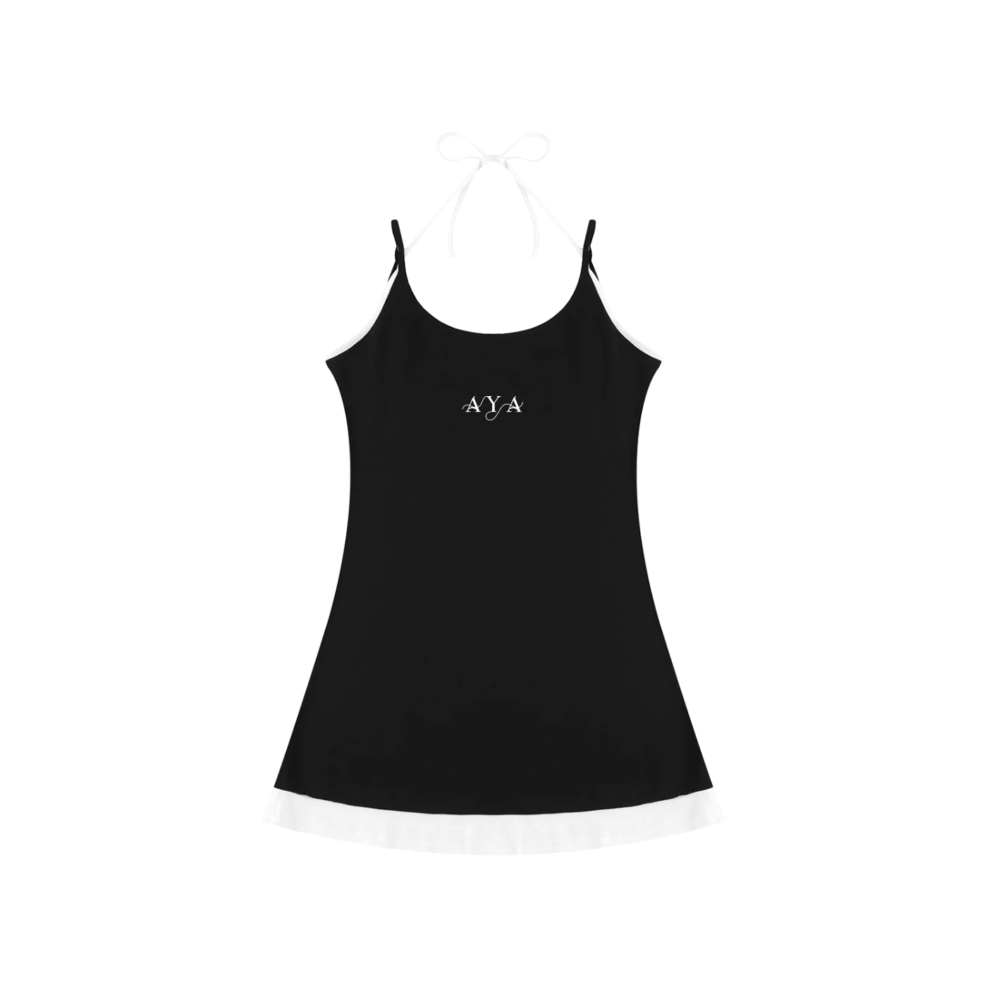 Women’s Color Block Sleeveless Dress - 6