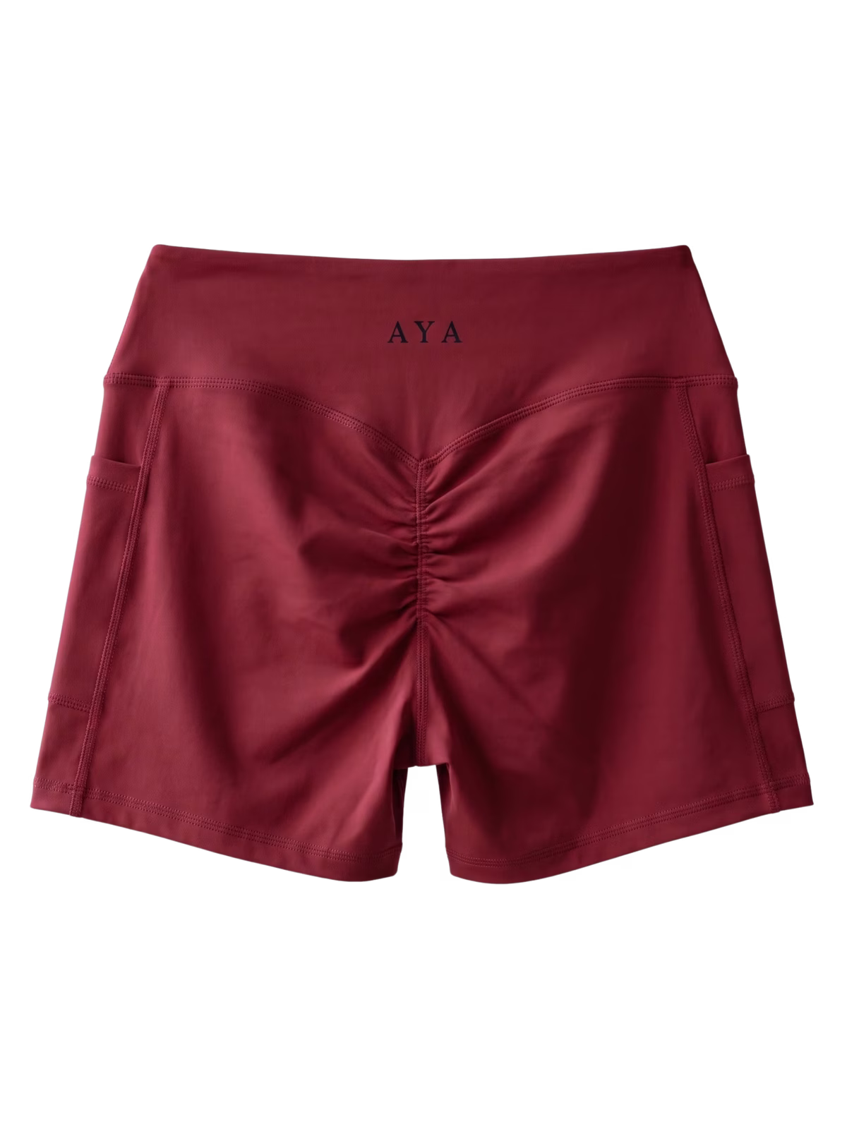 SCULPT Short Técnico con Bolsillo · Rojo en color Rojo - Vista posterior y espalda | AYA