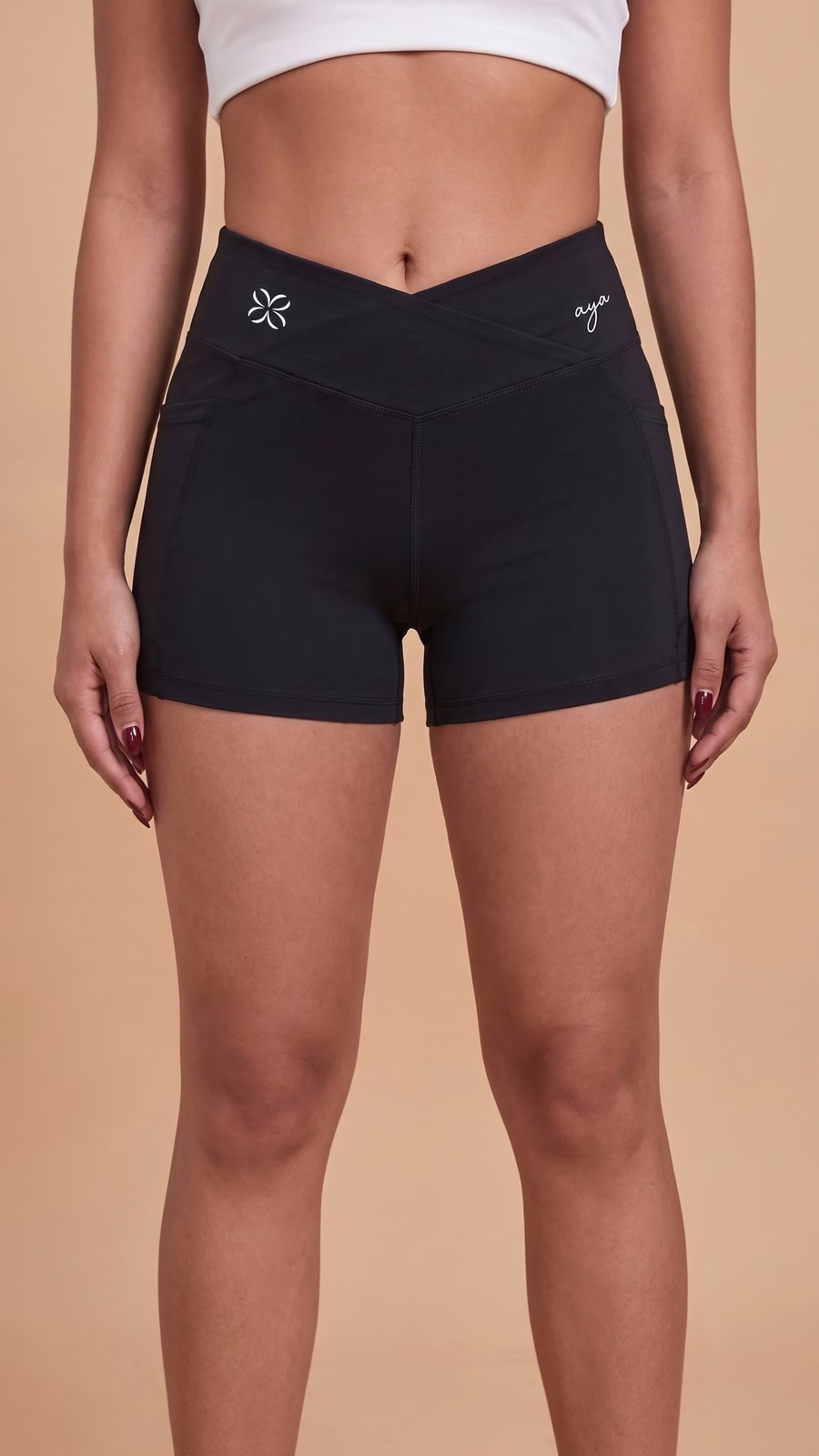 SCULPT Short con Bolsillos - Vista posterior y espalda | AYA